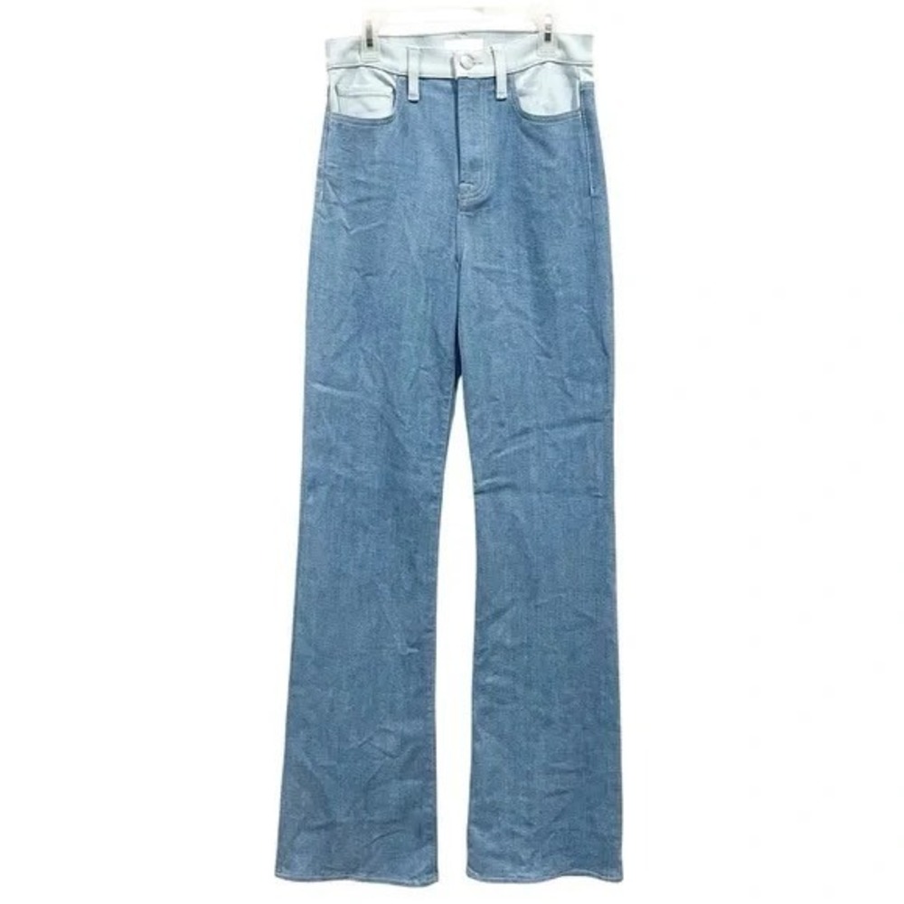 7 For All Mankind Easy Boot 25 High Rise 34" Light Wash‎